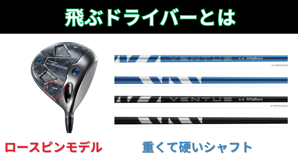 飛ぶドライバー
